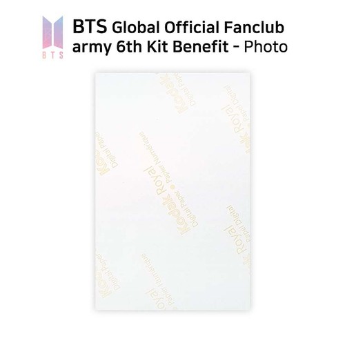 BTS Global Official Fan Club ARMY 6th Kit Benefit Photo K-POP KPOP - Picture 13 of 23