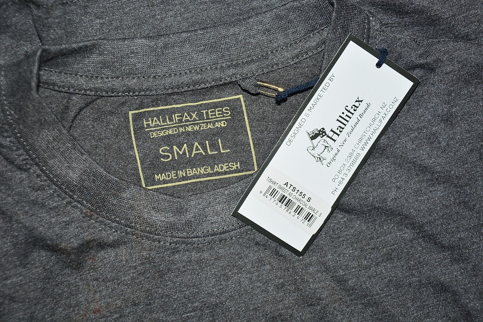 BNWT New Zealand Sweet As Tee Mens Grey Marle TShirt NZ Souvenir Tee