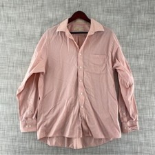 Michael Kors Size 16.5 neck Men's Long Sleeve Button Down coral dress shirt 9347