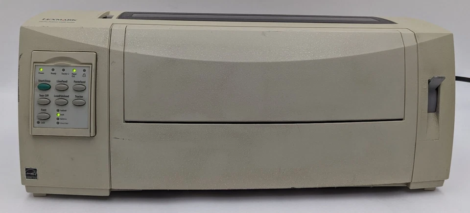 Lexmark Forms Printer 2500+ Series 2580-100 Dot Matrix Printer - Tested *READ* - Image 3 of 4