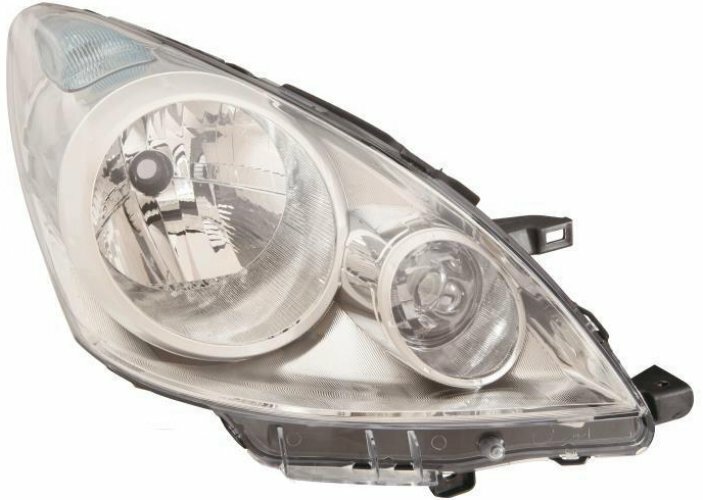 Phare avant droite Nissan Note E11 en polycarbonate haute résistance chromé