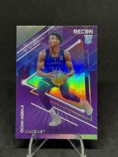 2022 Panini Chronicles Recon Draft Picks Ochai Agbaji RC #20 Kansas Jayhawks