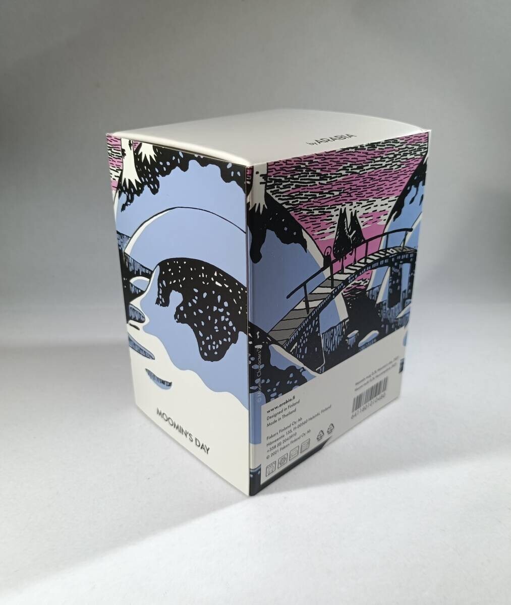 ARABIA マグカップ MOOMIN’S 2021 The limited edition Moomin's Day 2021 mug portrays the first