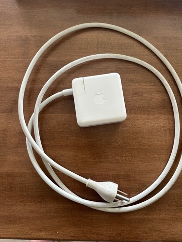 Apple OEM 61W USB-C Power Adapter plus 110 plug power cable model A1947