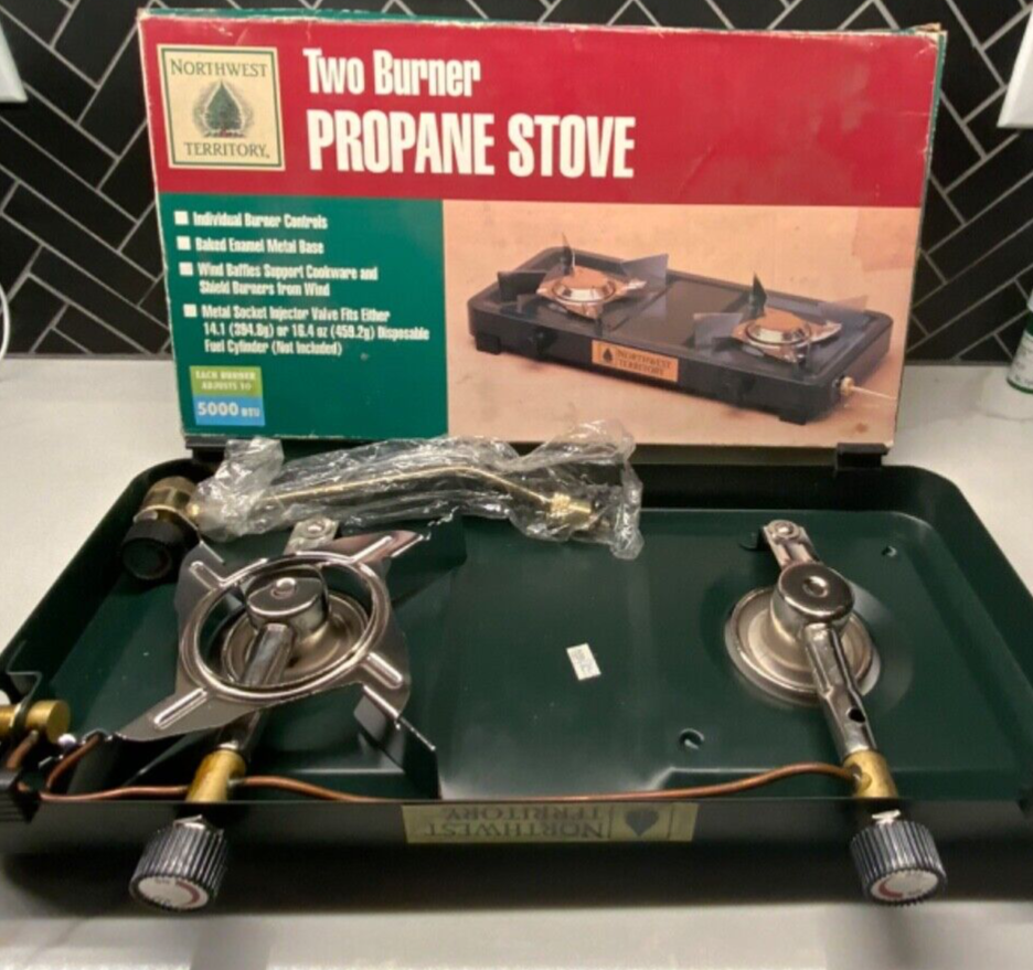 Propane Stove Northwest Territory Two Burner NIB Never Opened eBay
