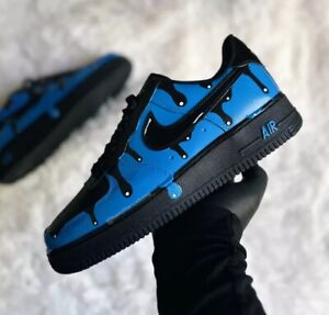Nike Air Force 1 Blue Black | eBay Nike Air Force 1 Blue Black | eBay