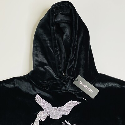 GADORO gazeat hoodie ブラック　Mサイズ新品未開封 GJIO BAIN Mens Long Sleeve Hoodie Sweatshirt Med Black Heavy