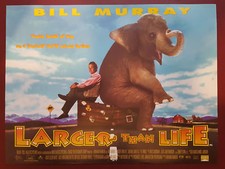 Larger Than Life - Orginal Mini Cinema Movie Poster 1996 - Bill Murray
