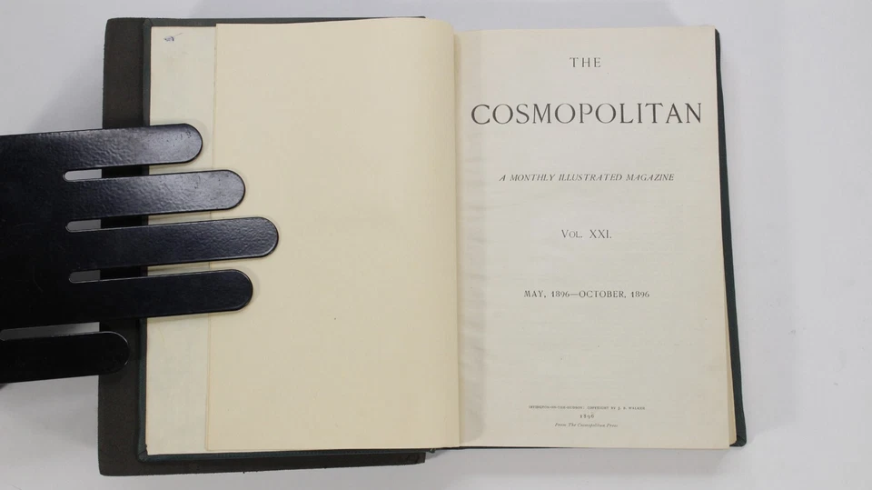 Bound Magazine: Cosmopolitan: May to October 1896 - Image 2 of 4