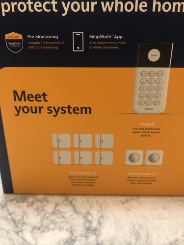 New Sealed SimpliSafe 11 Piece Wireless Home Security System SKU 843261113481 - Picture 9 of 13