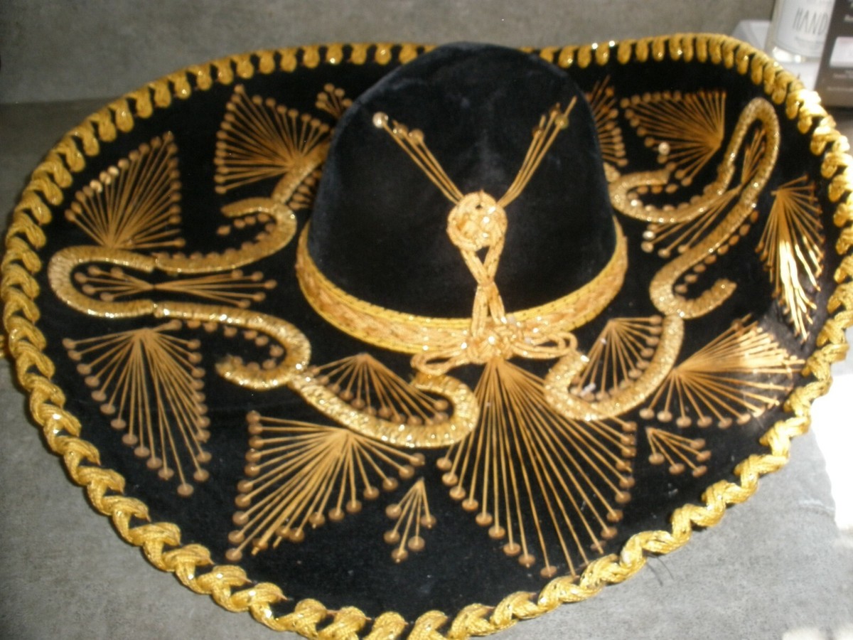 NWT BR Hats Vintage Pigalle Sombrero ~ Authentic~Maroon Velvet with Gold Detail Vintage Pigalle Sombrero ~ Authentic Pigalle Sombrero  main image 3