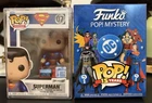 Funko Pop! Mystery - Superman Metallic LE 400 PCs - NYCC Shared Sticker