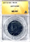1977-D Kennedy Half Dollar — photo from another recent sale