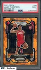 2023 Panini Orange Ice Prizm #150 Amen Thompson Rockets RC Rookie PSA 9