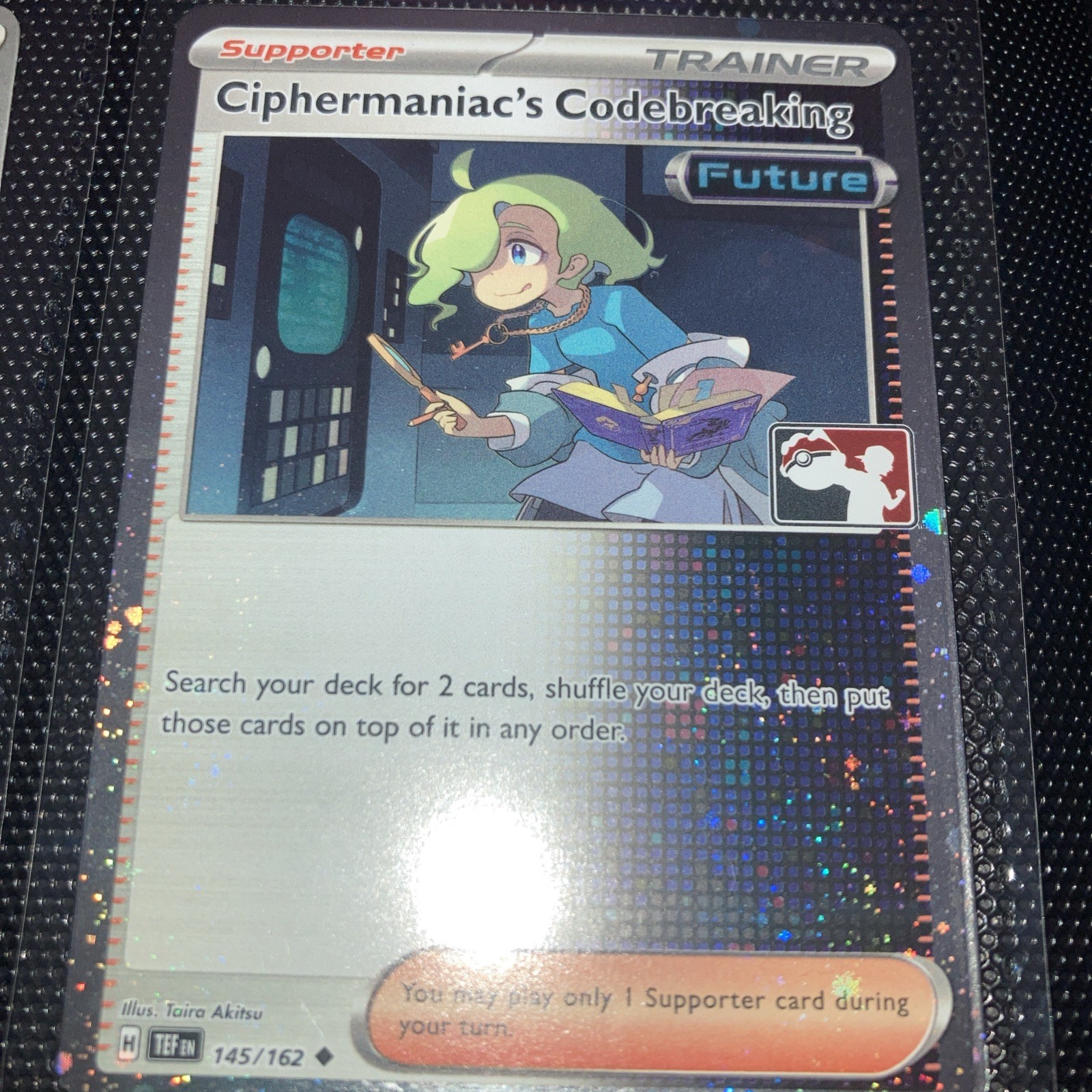 Ciphermaniac's Codebreaking 145/162 - Prize Pack Series COSMOS Holo NM