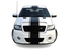 Racing Stripe Graphics Sticker For Ford F-150 Shelby Hood Roof Tailgate Decals