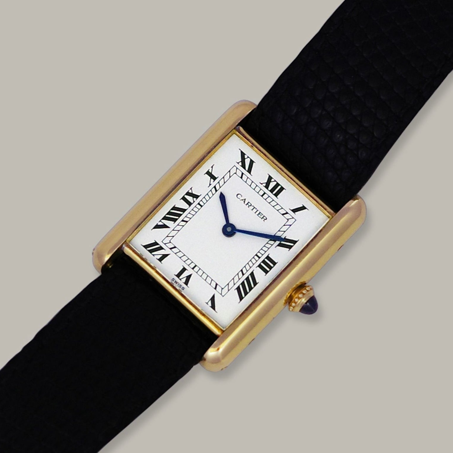 Cartier Tank Louis 18K LM Luxury Watch