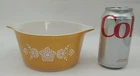 Vintage Pyrex Butterfly Gold Casserole Dish 1 qt. 473-B Cinderella No Lid Bowl