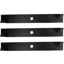 3PK Lawn Mower Blades For 52" Deck Husqvarna 539112079 Dixon 10782