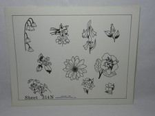 Vintage 1981 Don Nolan 314 "Flowers, etc." Great condition.