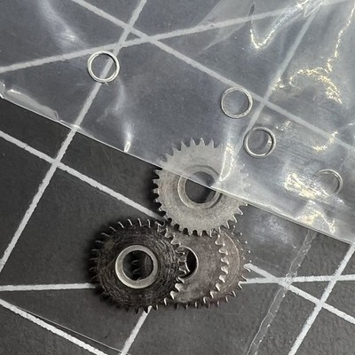 4 Sets Crown Wheels for China Made 7120 Movement Generic Parts Pack