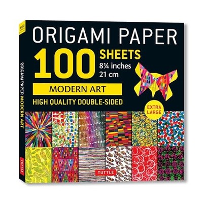 Tuttle Verlag - Origami Papier 100 Blatt Modern Art 8 1/4 21 cm - G245z