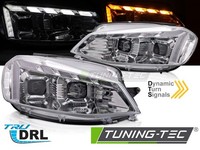 Scheinwerfer Paar VW Golf 7 Ab 2017 Bis 2019 LED DRL Dyn Chrom - 41249508