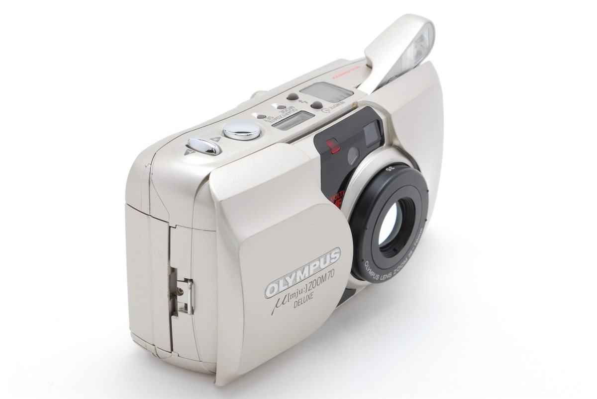 NEAR MINT] Olympus μ mju Zoom 70 Deluxe Point & Shoot Film Camera