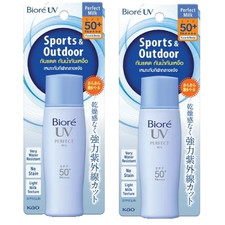 x BIORE UV Perfect Milk SPF50 Sunscreen Light Milk Texture Water Resistant 40ml