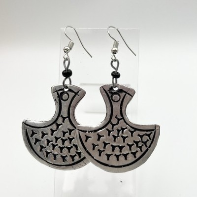 Charity Contemporary Art Earrings handmade Limited Edition