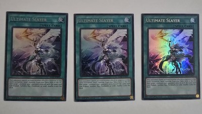 3x Ultimate Slayer Ultra Rare RA02-EN070 NM Yugioh