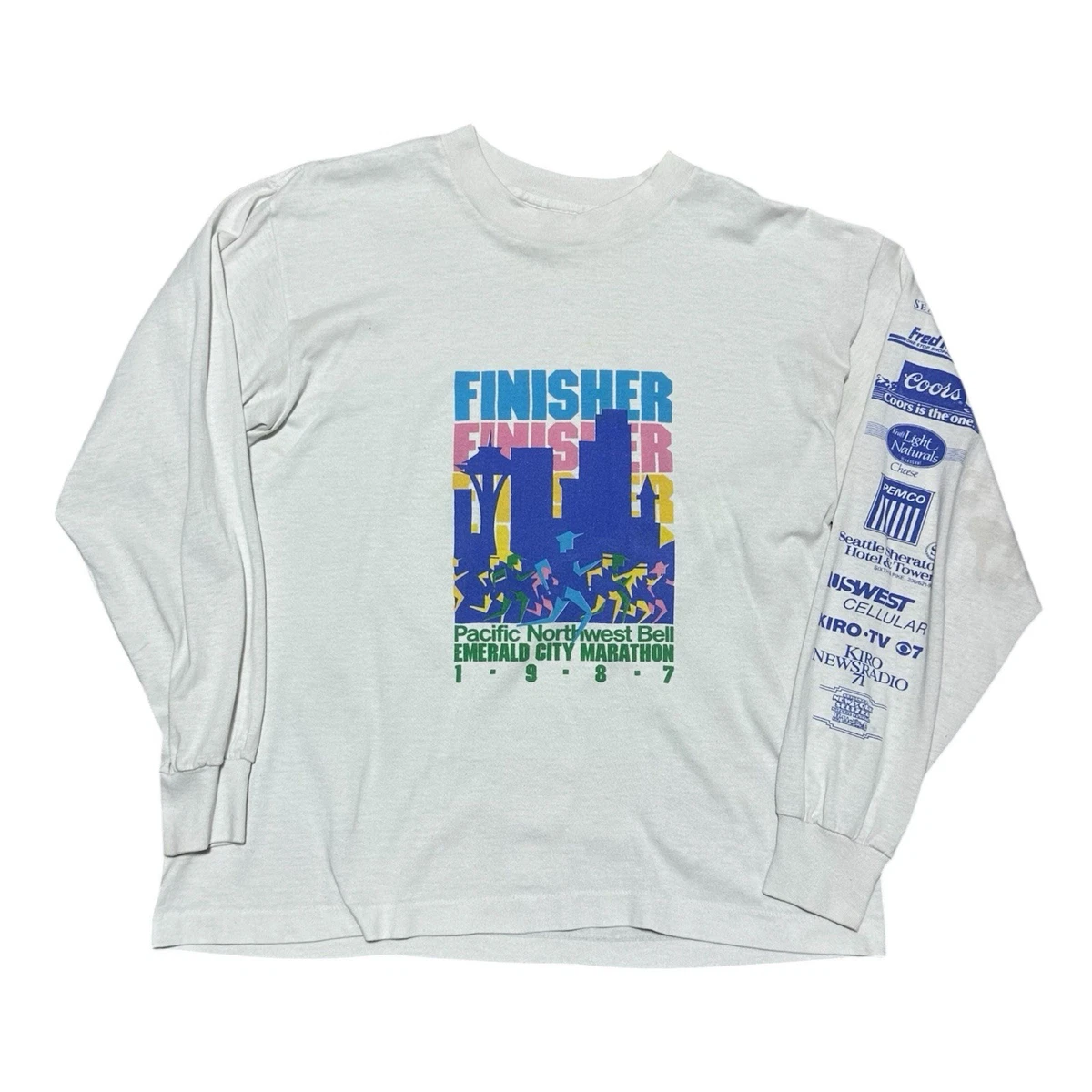 Long Sleeve 1980s Vintage T-Shirts for Men for sale | eBay