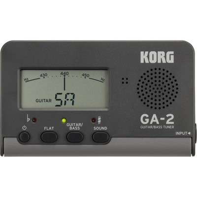 Korg GA-2 Black Guitar Tuner Stimmgerät | Neu