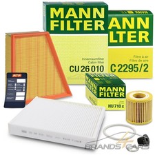 MANN-FILTER INSPEKTIONSPAKET FILTERSATZ A FÜR VW POLO 6R 1.2