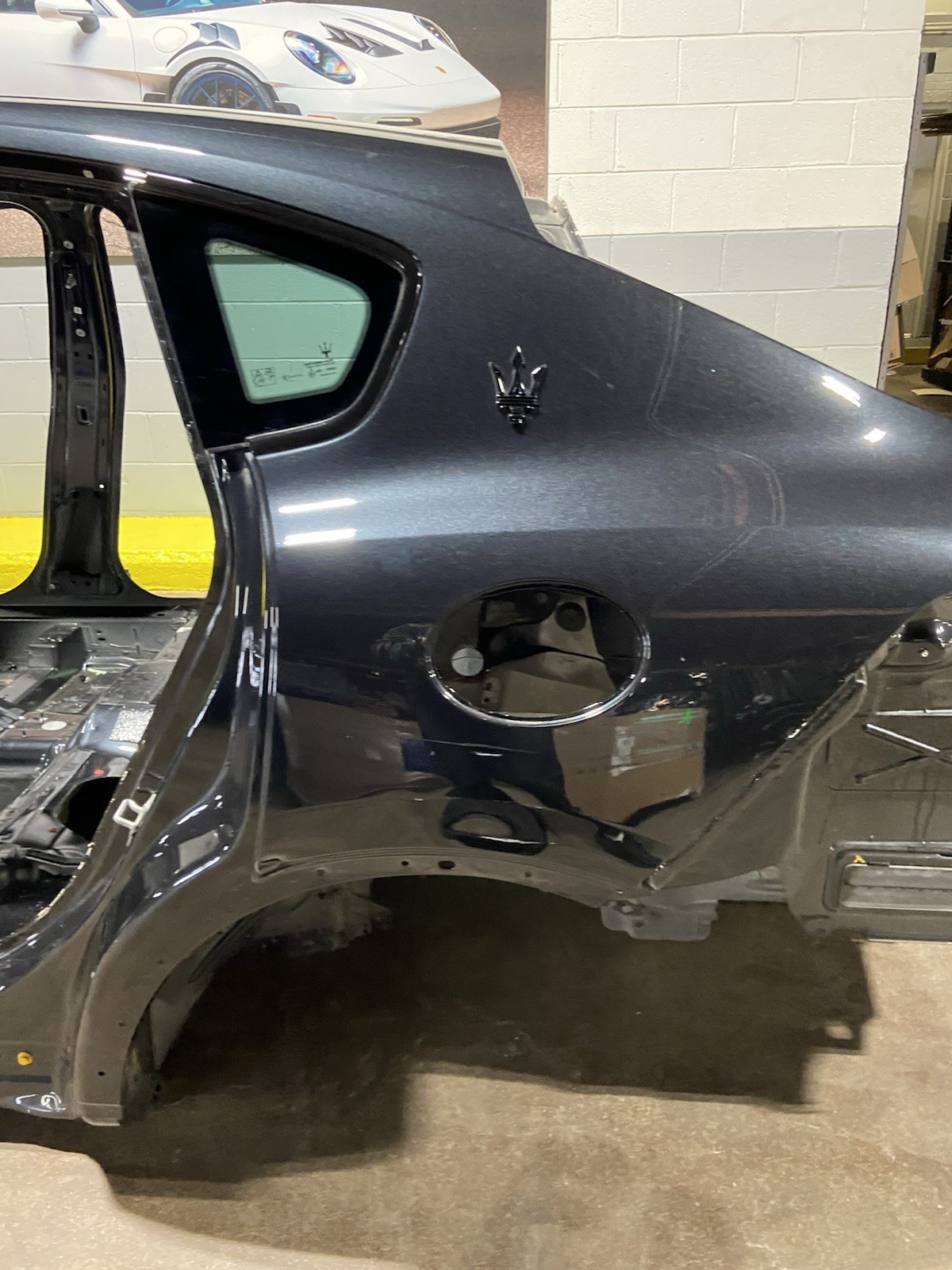 2017-2024 Maserati Levante 3.0L Rear Left Side Quarter Panel NERO RIBELLE OEM