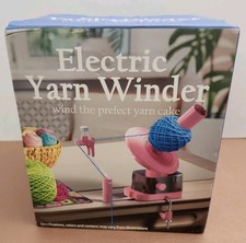 Electric Yarn Ball Winder - Adjustable Tension, 13 oz Capacity, Automatic