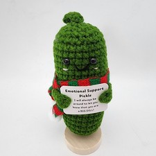 Emotional Support Positive Pickle Cucumber Cr...