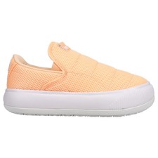 PUMA Suede Mayu Mono Slip On Platform Womens Orange Sneakers Casual Shoes 38396
