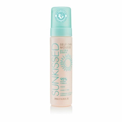 Sunkissed Self Tan Mousse  Ultra Dark 200ml