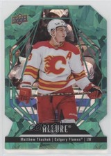 2022-23 Upper Deck Allure Green Rainbow Die-Cut 54/99 Matthew Tkachuk #100 0dg