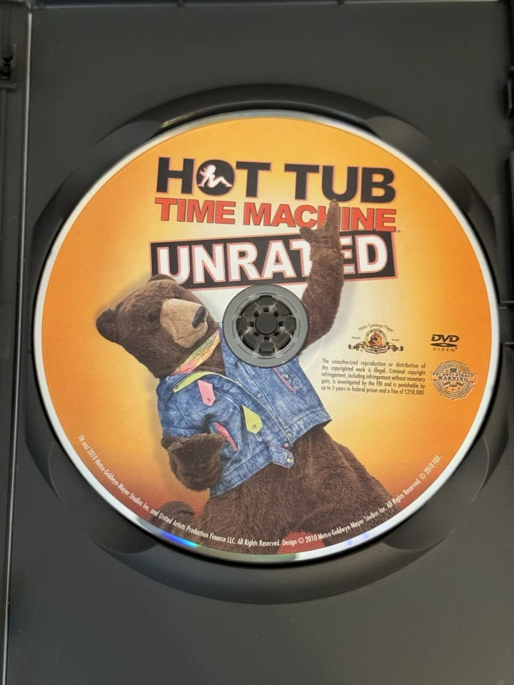 Hot Tub Time Machine - Unrated (DVD, 2010) John Cusack NEW w/ Slip Cover - Image 3 of 3