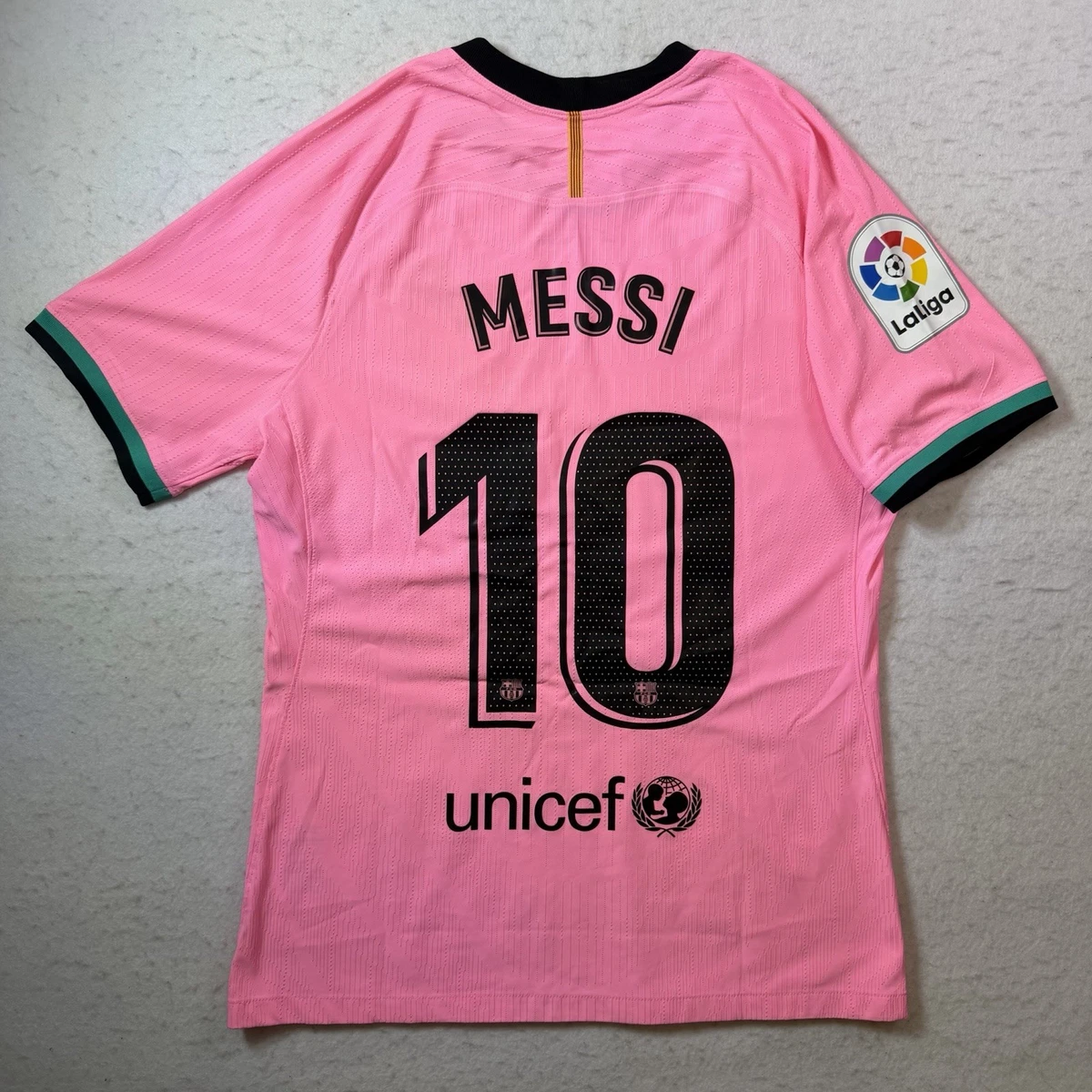 Nike FC Barcelona Pink International Club Soccer Fan Apparel and