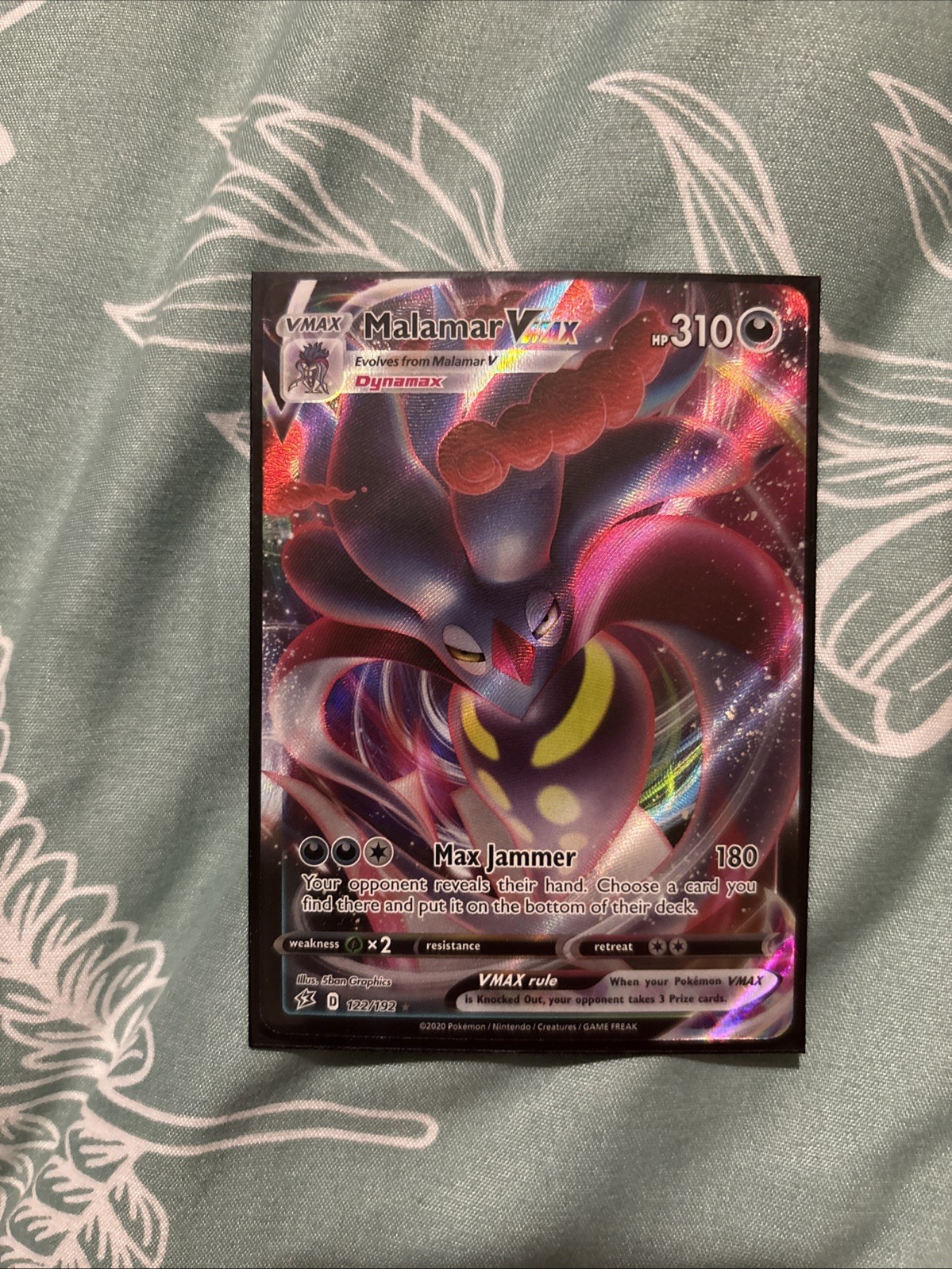 Malamar VMAX 122/192 Swsh02: Rebel Clash Holo