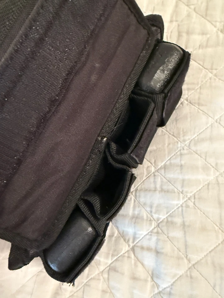 Chaleco con peso MIR Pro para hombre incluye pesas de hierro de 4 - 3 lb, 11 ranuras totales Foto 3 de 4