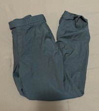 Gucci Uniform Lana Wool Pants Size 50 Fits 30x30 Mens Slacks Vintage Blue