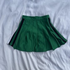 Vintage 1990s Green Cheerleading Skirt Size Small