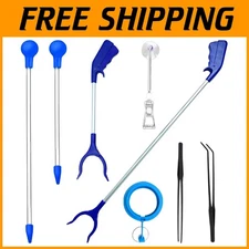 31.5" Coral Reef Grabber & Feeder Kit, Anti-Rust