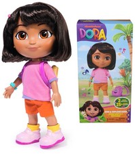 Dora, Sing & Explore Dora Doll with Music, Sound Effects, Bilingual Phrases, ...