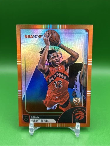COLLIN MURRAY-BOYLES 2025-26 TOPPS NBA HOOPS BASKETBALL RC #144 ORANGE PARALLEL