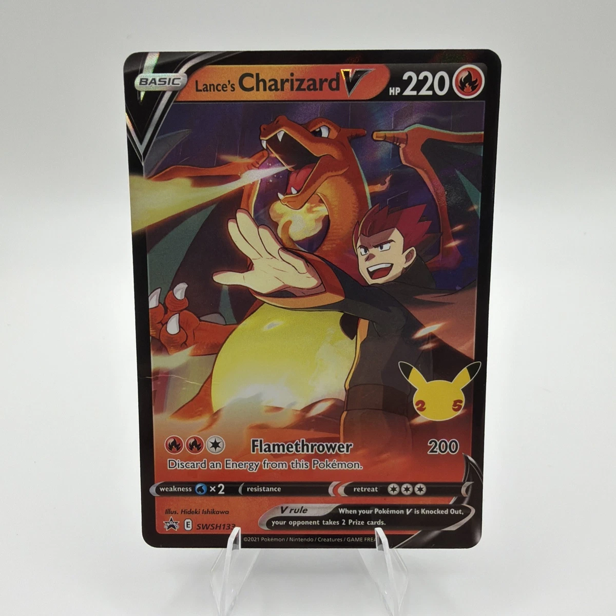 Preços baixos em Cartões TCG de Pokémon Lance's Charizard V | eBay